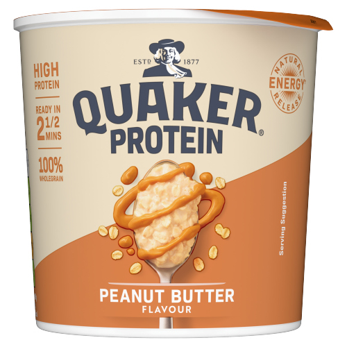 Quaker Oat So Simple Protein Pot Peanut Butter 58.2g pack shot