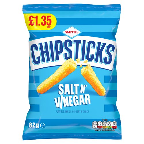 Smiths Chipsticks PM £1.35 82g pack shot