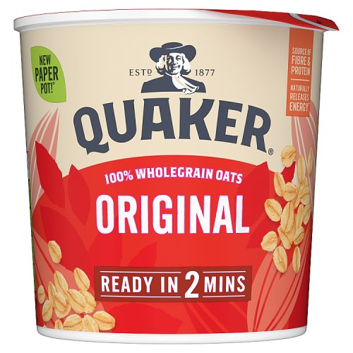 Quaker Oat So Simple Original Porridge Pot 45g pack shot