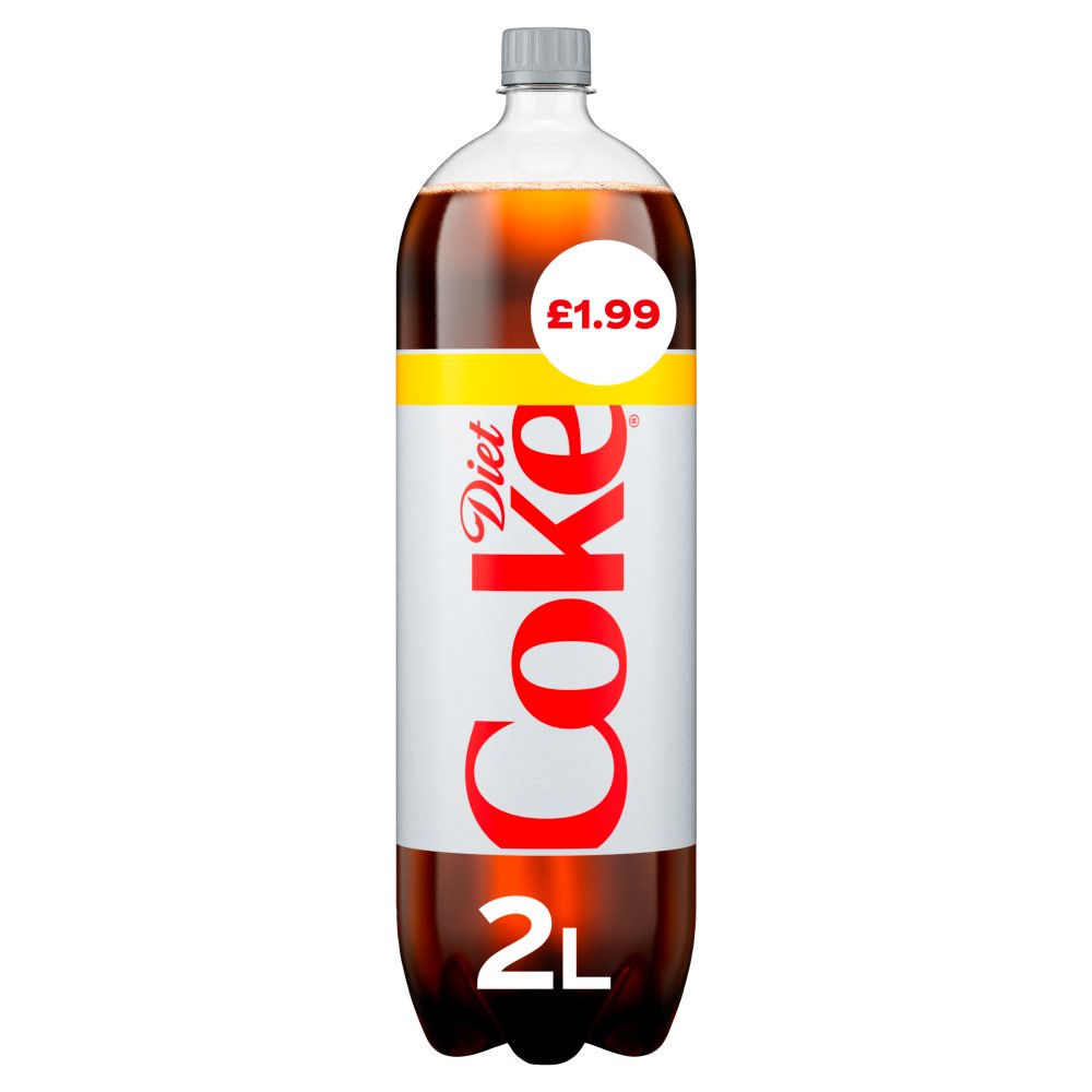 Coke Diet 2Ltr PMP pack shot