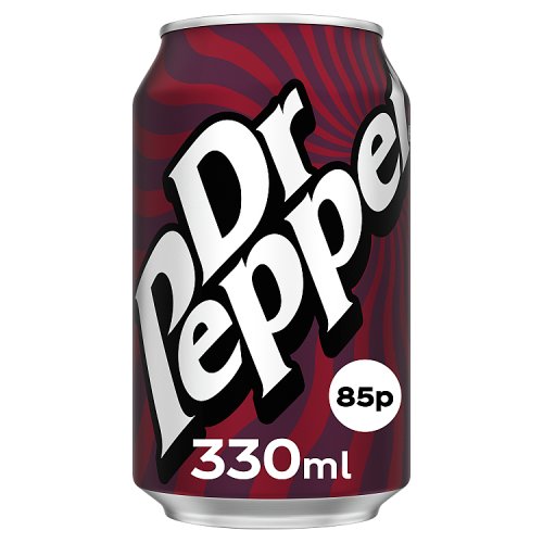 Dr Pepper 330ml PMP pack shot