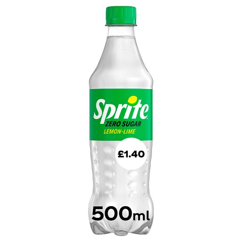 Sprite Zero PM £1.40 500ml pack shot