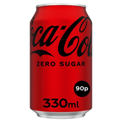 Coke Zero 330ml PMP pack shot