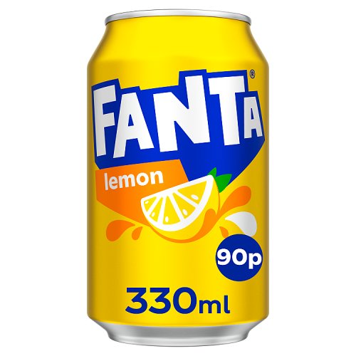 Fanta Lemon 330ml PMP pack shot