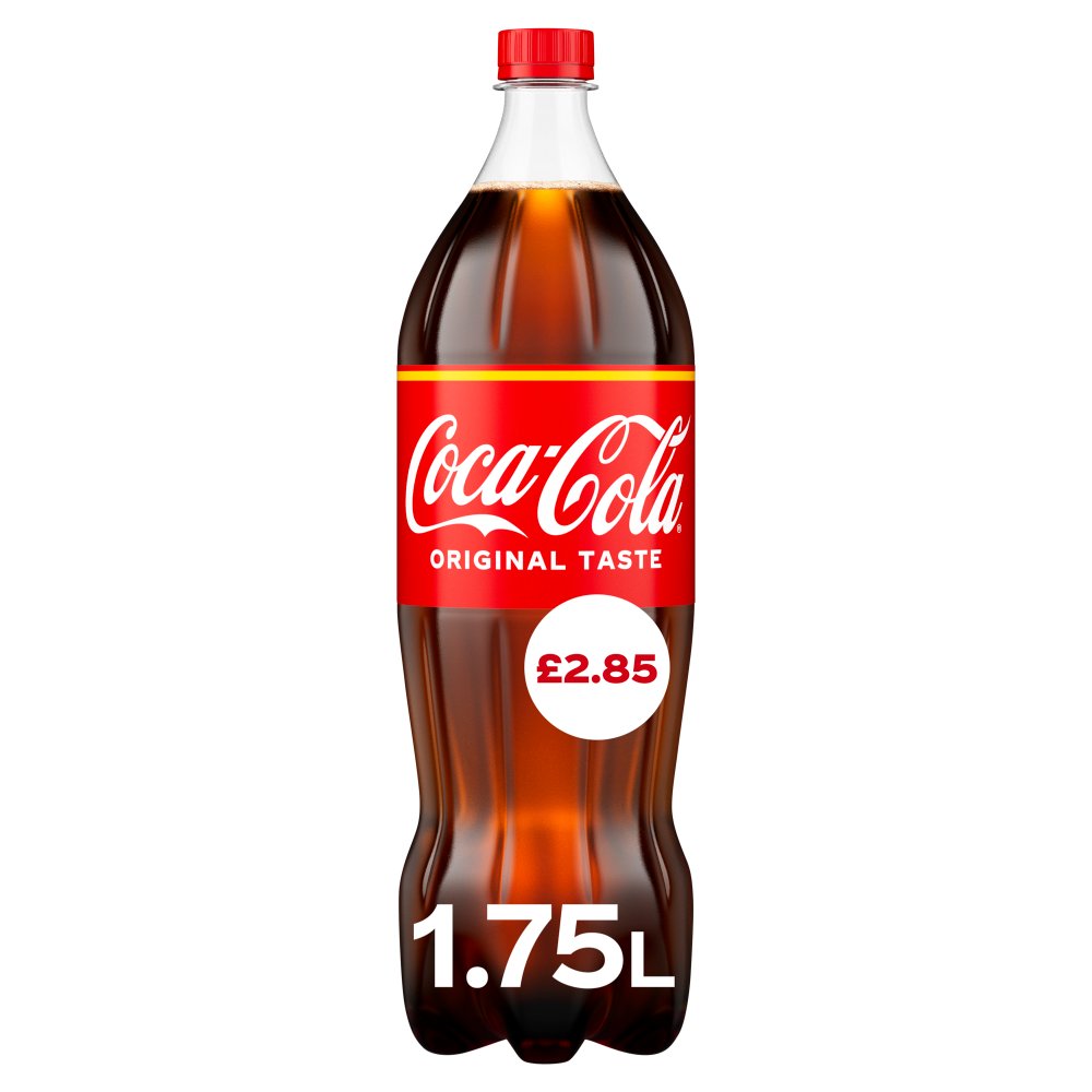 Coke Regular 1.75Ltr PMP pack shot