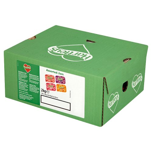 Hartleys Assorted Jam (100 x 20g) pack shot