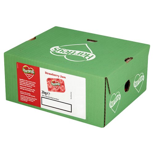 Hartleys Strawberry Jam (100 x 20g) pack shot