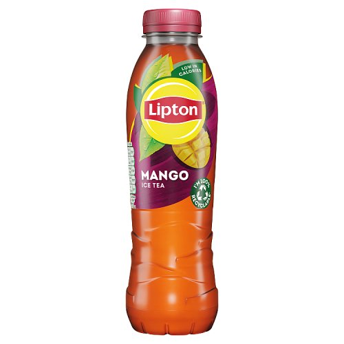 Lipton Ice Tea Mango 500ml pack shot