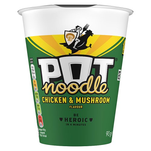 Pot Noodle Chicken & Mushroom 90g pack shot