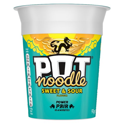 Pot Noodle Sweet & Sour 90g pack shot
