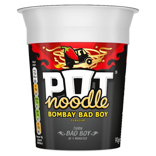 Pot Noodle Bombay Bad Boy 90g pack shot