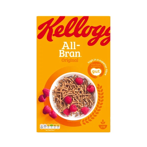 Kelloggs All Bran 750g pack shot