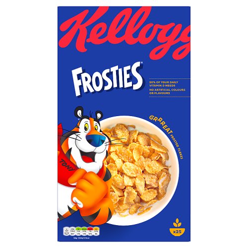 Kelloggs Frosties 750g pack shot
