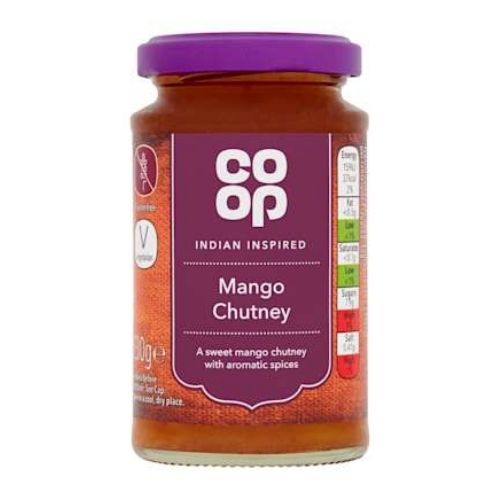 Co Op Mango Chutney 230g pack shot
