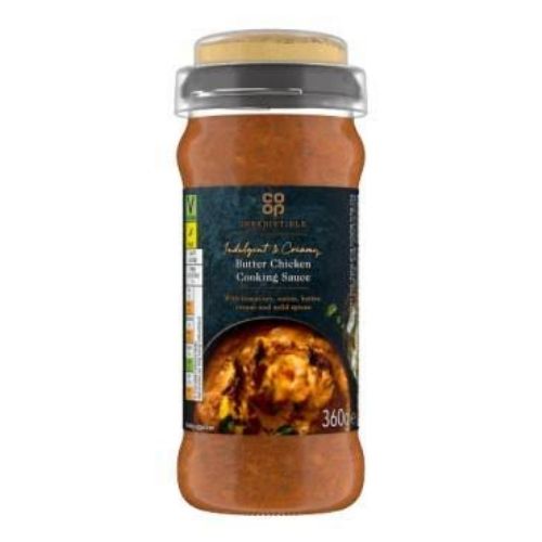 Co Op Irresistible Butter Chicken 360g pack shot