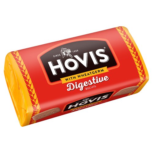 Jacobs Hovis Digestive 250g pack shot