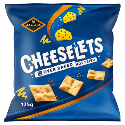Jacobs Cheeselets 125g pack shot