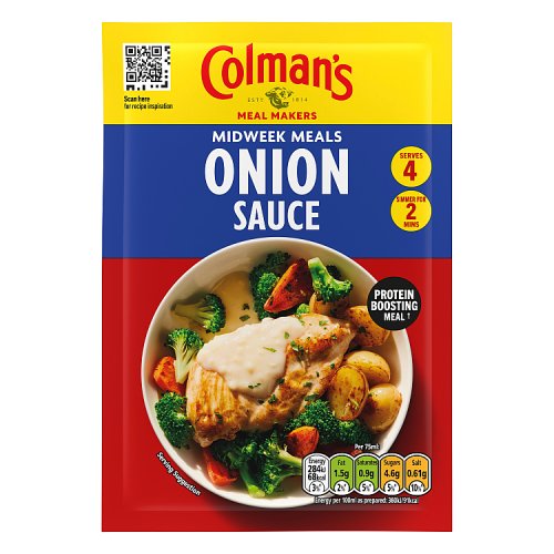 Colmans Pour Over Sauce Onion 35g pack shot