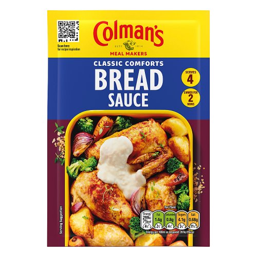 Colmans Pour Over Sauce Bread 40g pack shot