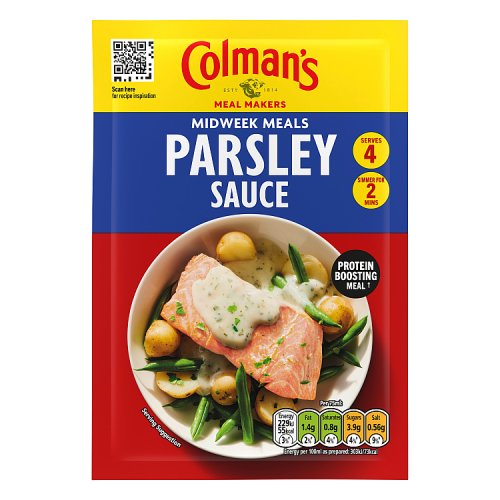 Colmans Pour Over Sauce Parsley 20g pack shot