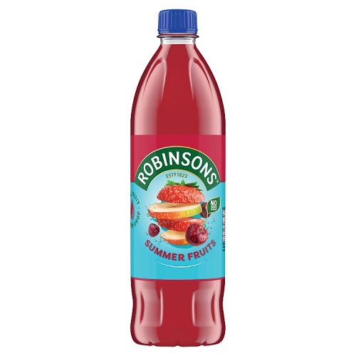 Robinsons NAS Double Concentrate Summer Fruits Squash 1Ltr pack shot