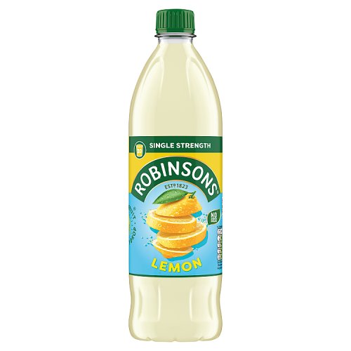 Robinsons NAS Double Concentrate Lemon Squash 1Ltr pack shot