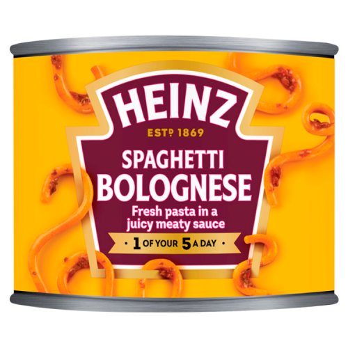 Heinz Spaghetti Bolognese 200g pack shot