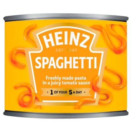 Heinz Spaghetti In Tomato Sauce 200g pack shot