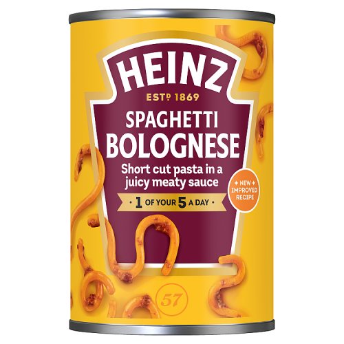 Heinz Spaghetti Bolognese 400g pack shot