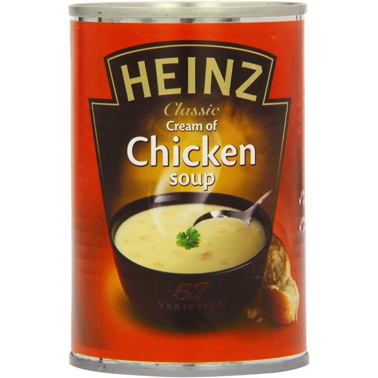Heinz Soup Can Mushroom 290g pack shot