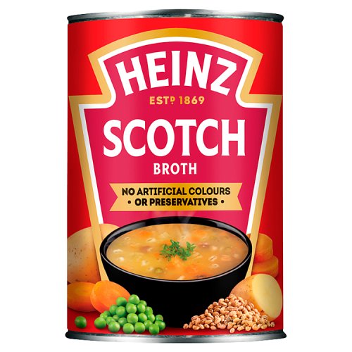Heinz Soup Can Scotch Broth 400g pack shot