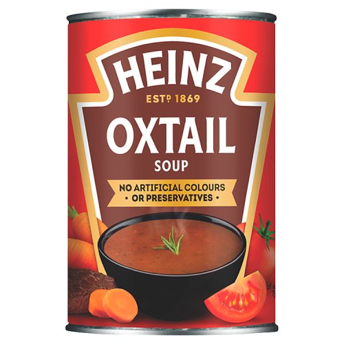 Heinz Soup Can Oxtail 400g pack shot