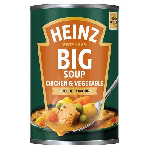 Heinz Big Soup Chicken & Vegetable 400g pack shot