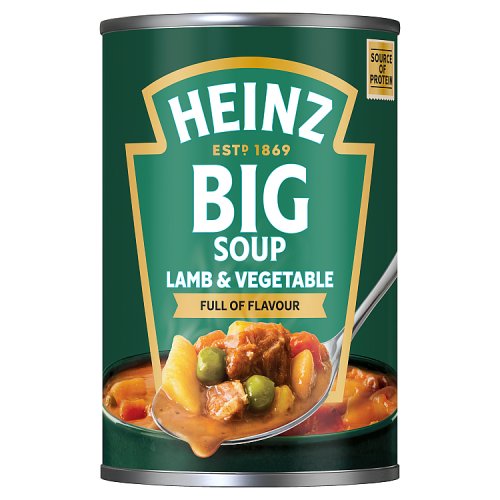 Heinz Big Soup Lamb & Vegetable 400g pack shot