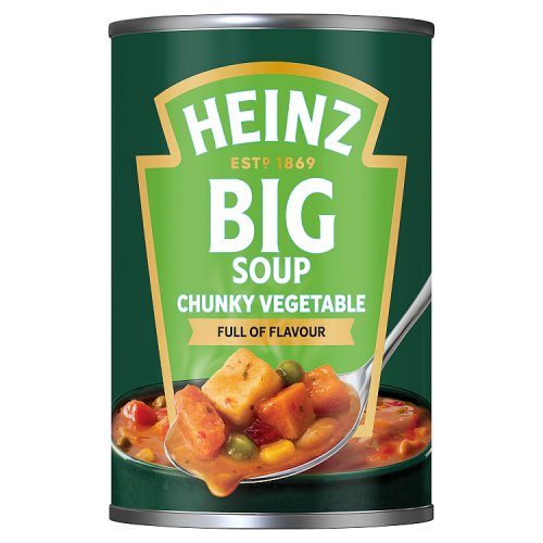 Heinz Big Soup Chunky Vegetable 400g pack shot