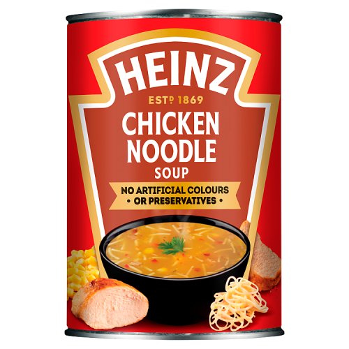 Heinz Soup Can Chicken Noodle Soup 400g pack shot