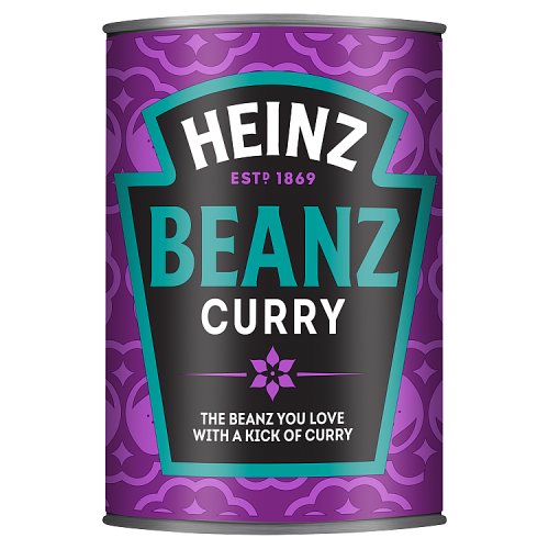 Heinz Baked Beanz Curry 390g pack shot