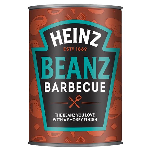 Heinz Baked Beans Barbecue 390g pack shot