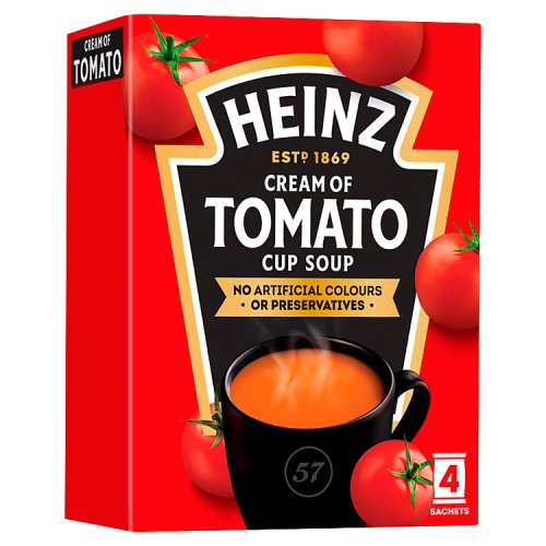 Heinz Cup Soup Vegetable (4 x 22g) pack shot