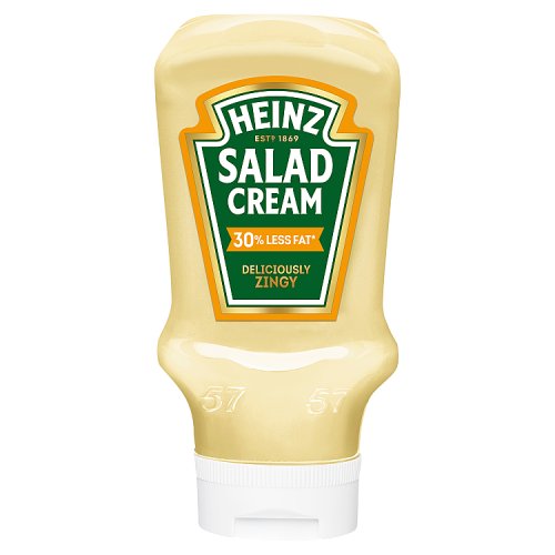 Heinz Salad Cream Light Squeezy 415g pack shot