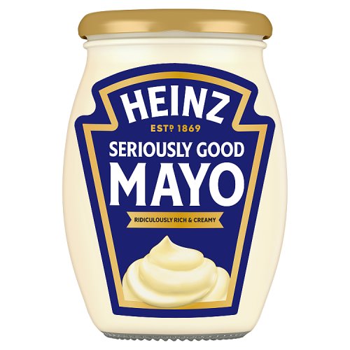 Heinz Mayonnaise Glass 480ml pack shot