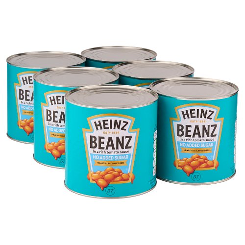 Heinz Baked Beanz NAS 2.62kg pack shot