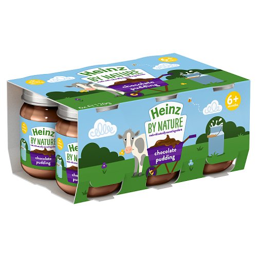 Heinz Jar Pudding Chocolate 6pk (6 x 120g) pack shot