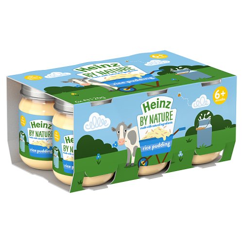 Heinz Jar Pudding Rice Pudding 6pk (6 x 120g) pack shot