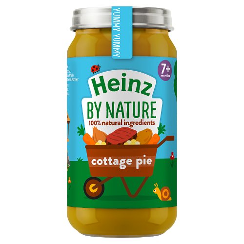 Heinz Jar 7m+ Cottage Pie 200g pack shot
