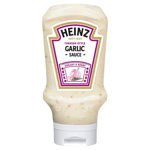 Heinz Turkish Style Garlic Sauce 400ml pack shot