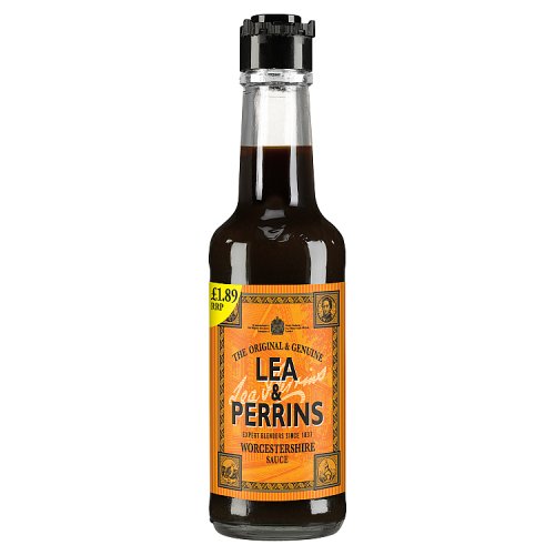Lea & Perrins Worcester Sauce PM £1.89 150ml pack shot