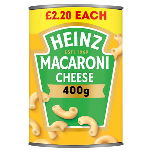 Heinz Macaroni Cheese PM £2.20 400g pack shot
