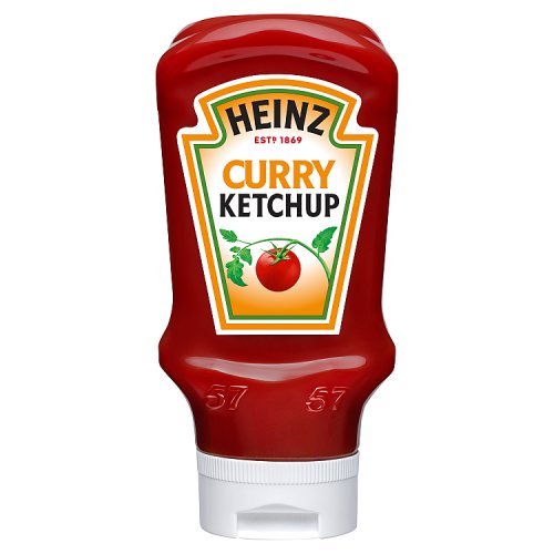 Heinz Tomato Ketchup Curry 500ml pack shot