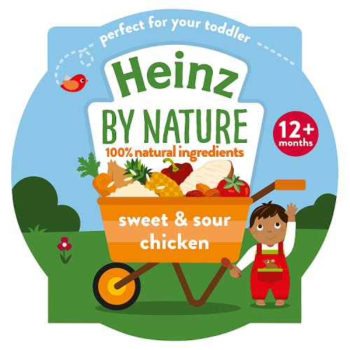 Heinz Sweet & Sour Chicken Baby Food Tray 1+ Years 200g pack shot
